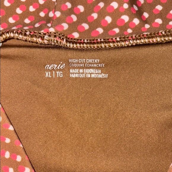 Polka Dot High-Waisted Bikini Bottom - Picture 3 of 4